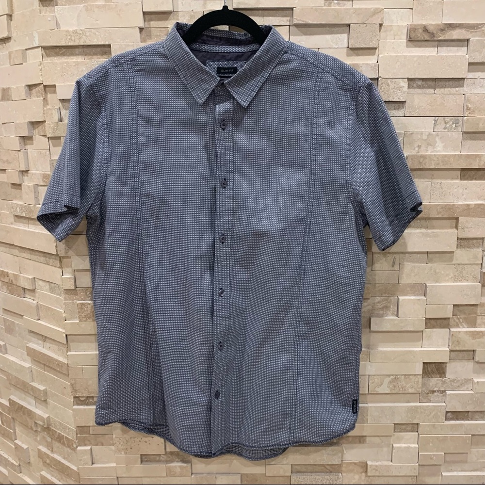 Slim fit prAna button down shirt